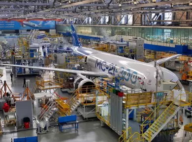 Производство линии окраски для авиастроении